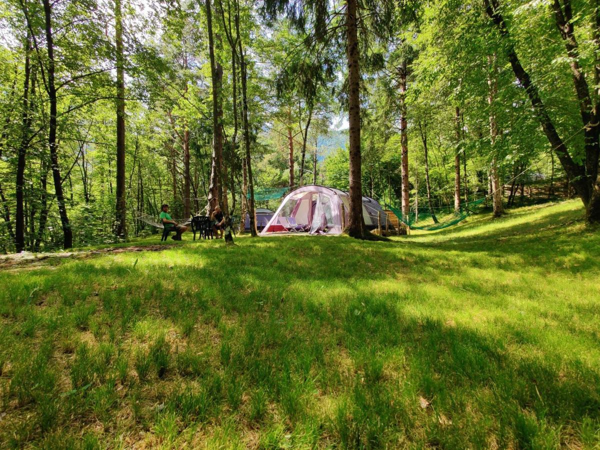 Отель Camping Vodenca Бовец Экстерьер фото