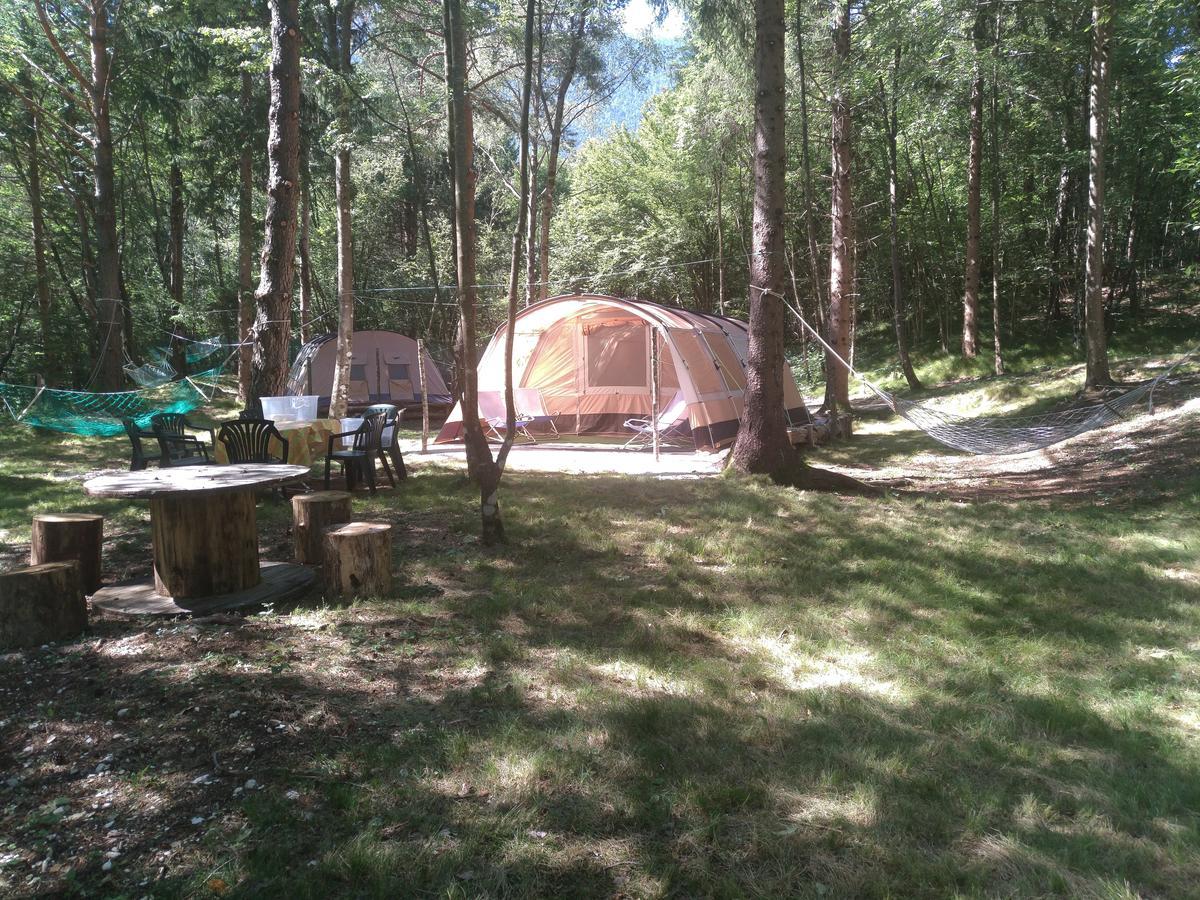 Отель Camping Vodenca Бовец Экстерьер фото