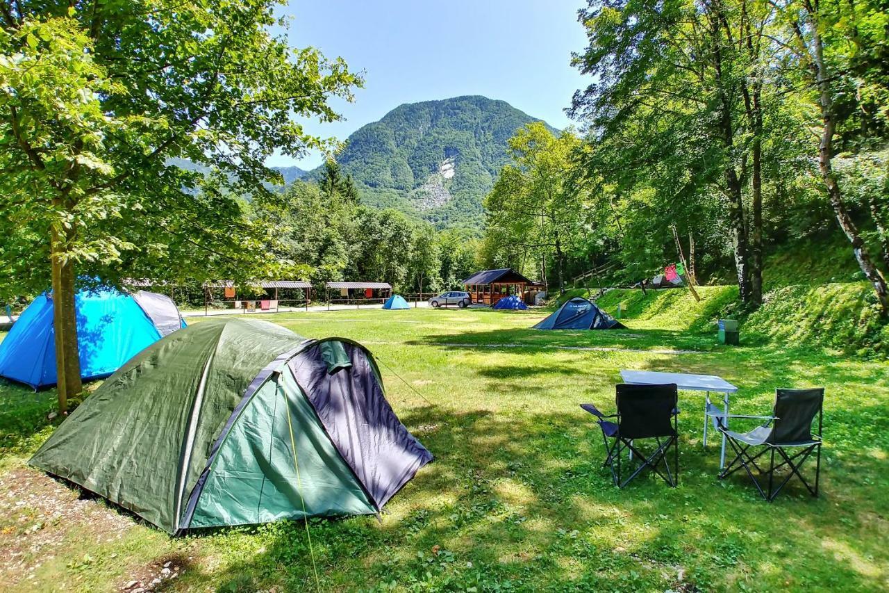 Отель Camping Vodenca Бовец Экстерьер фото