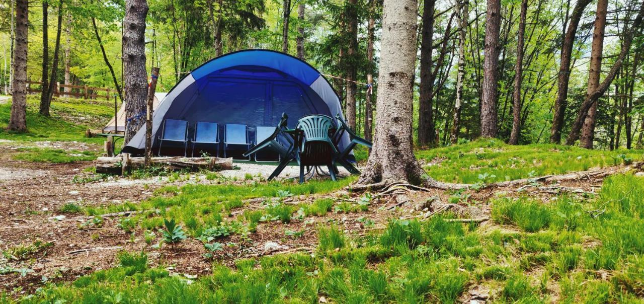 Отель Camping Vodenca Бовец Экстерьер фото