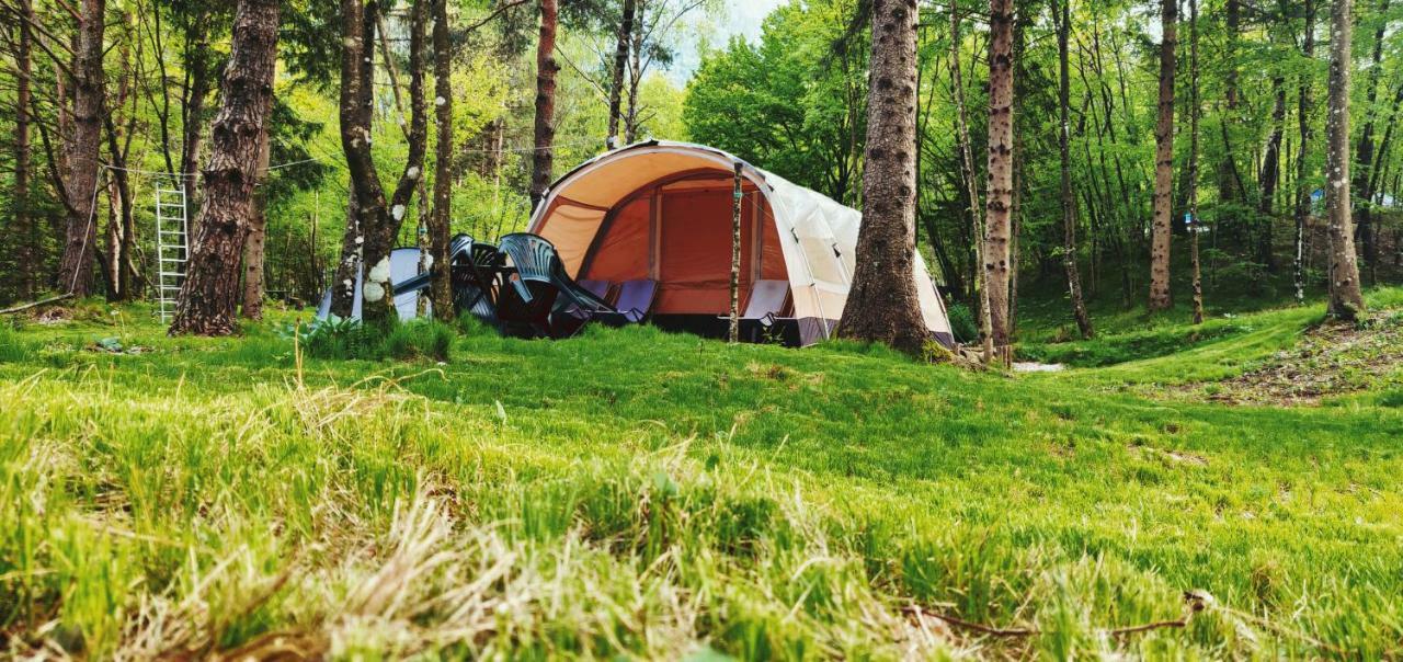 Отель Camping Vodenca Бовец Экстерьер фото