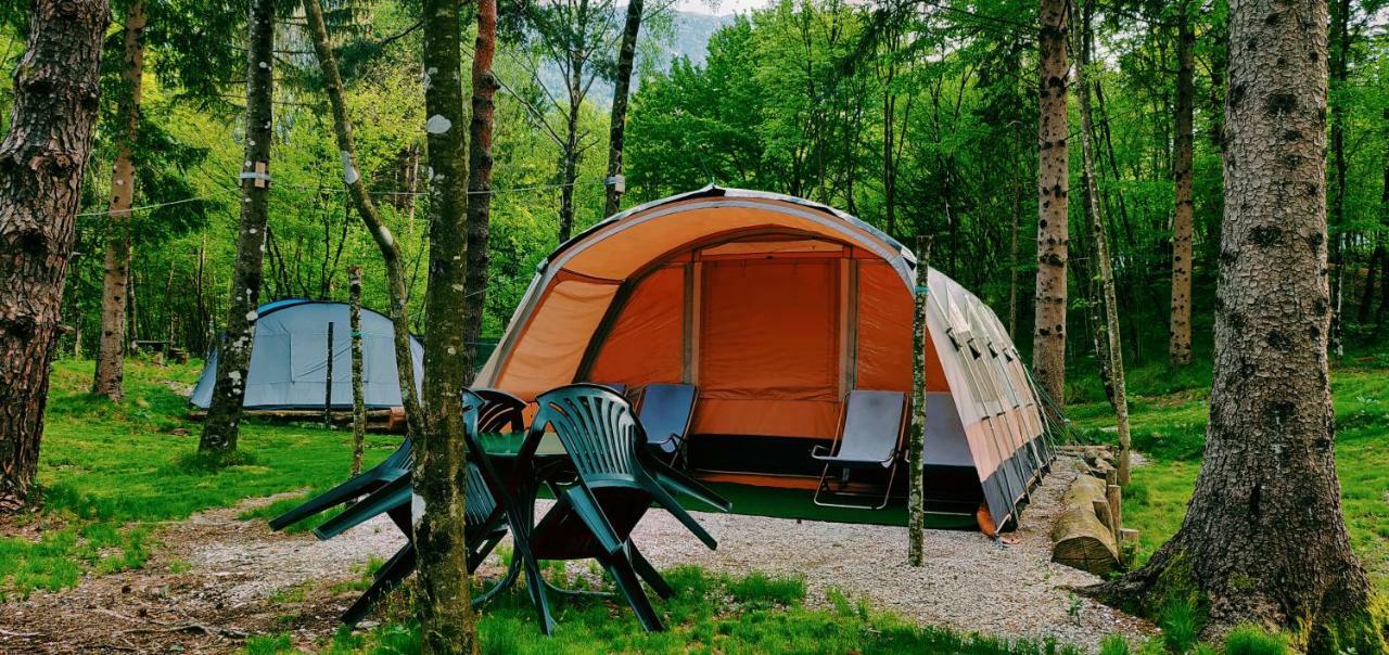 Отель Camping Vodenca Бовец Экстерьер фото